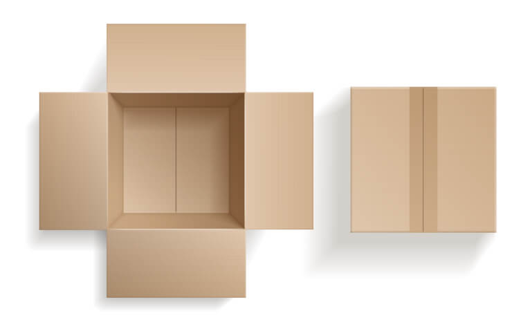 types of corrugated boxes